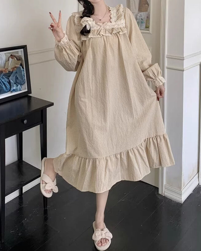 淡夢フリルのプリンセスルームウェア（全3色）