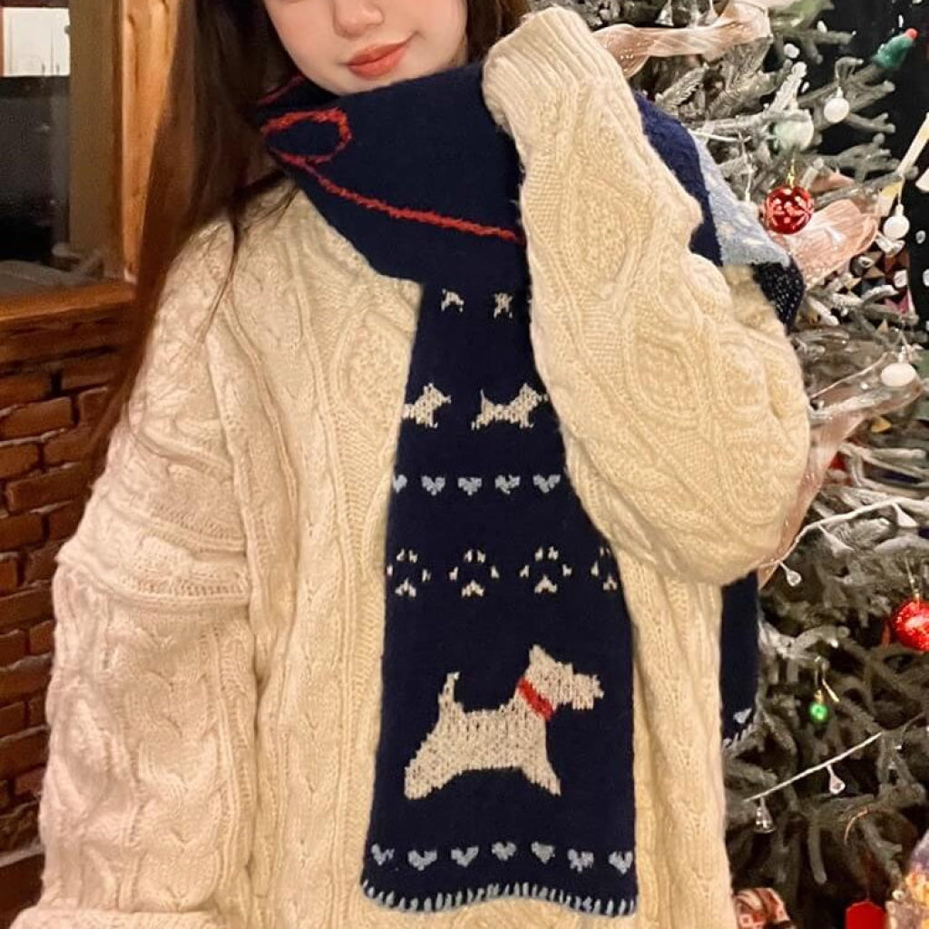 《見てほっこり、巻いてあったか。》冬空を駆けるぬくもりマフラー