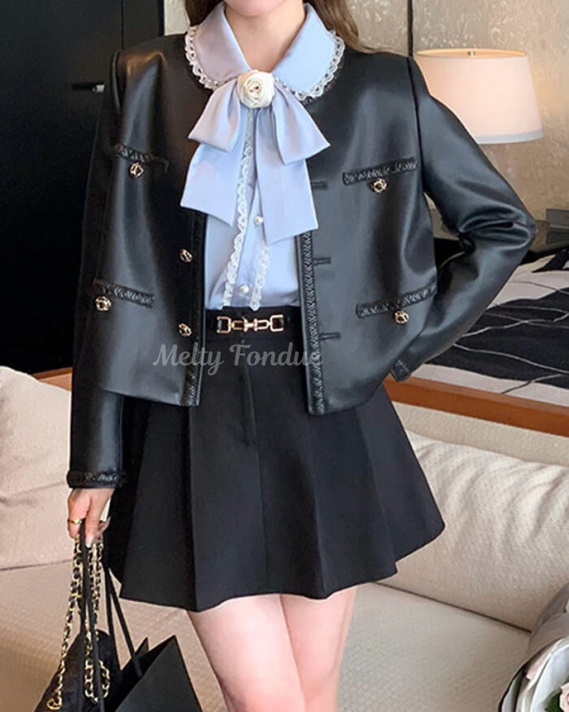 夢見るローズティーブラウス（全2色）