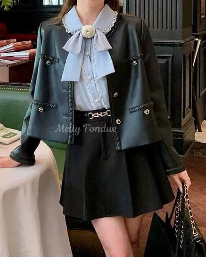 夢見るローズティーブラウス（全2色）