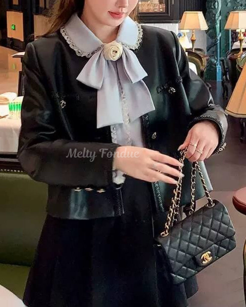 夢見るローズティーブラウス（全2色）