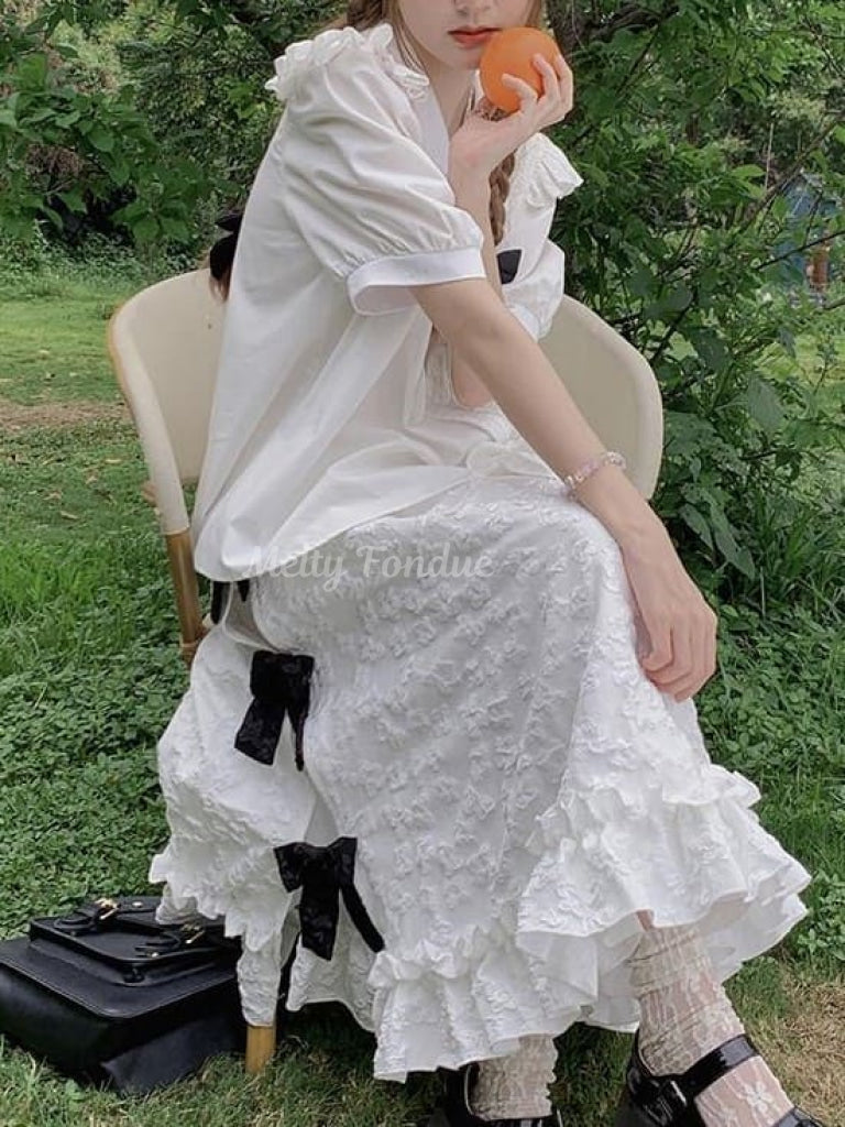 抱きしめる天使のベッドスカート