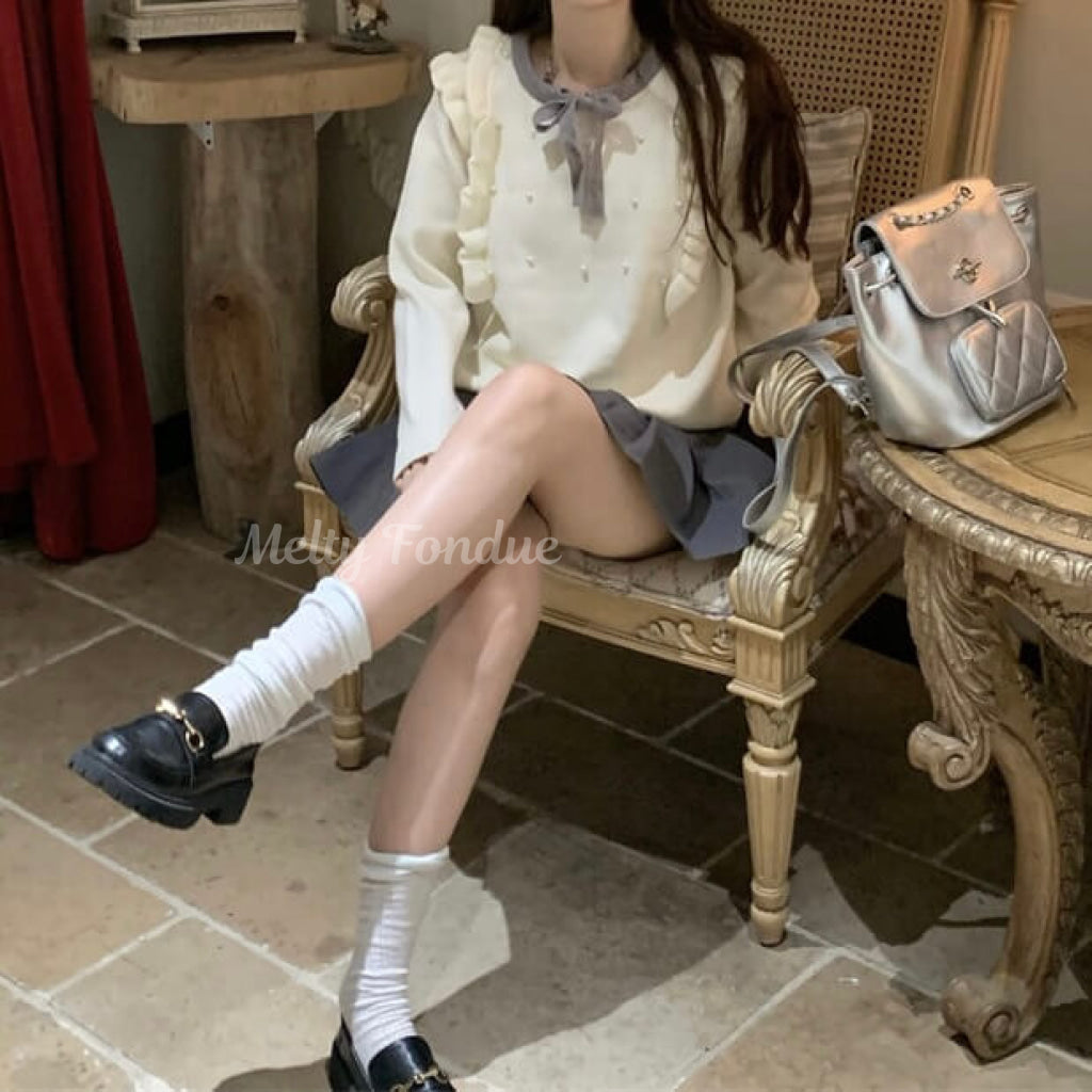 背伸びしたあの日の夢トップス