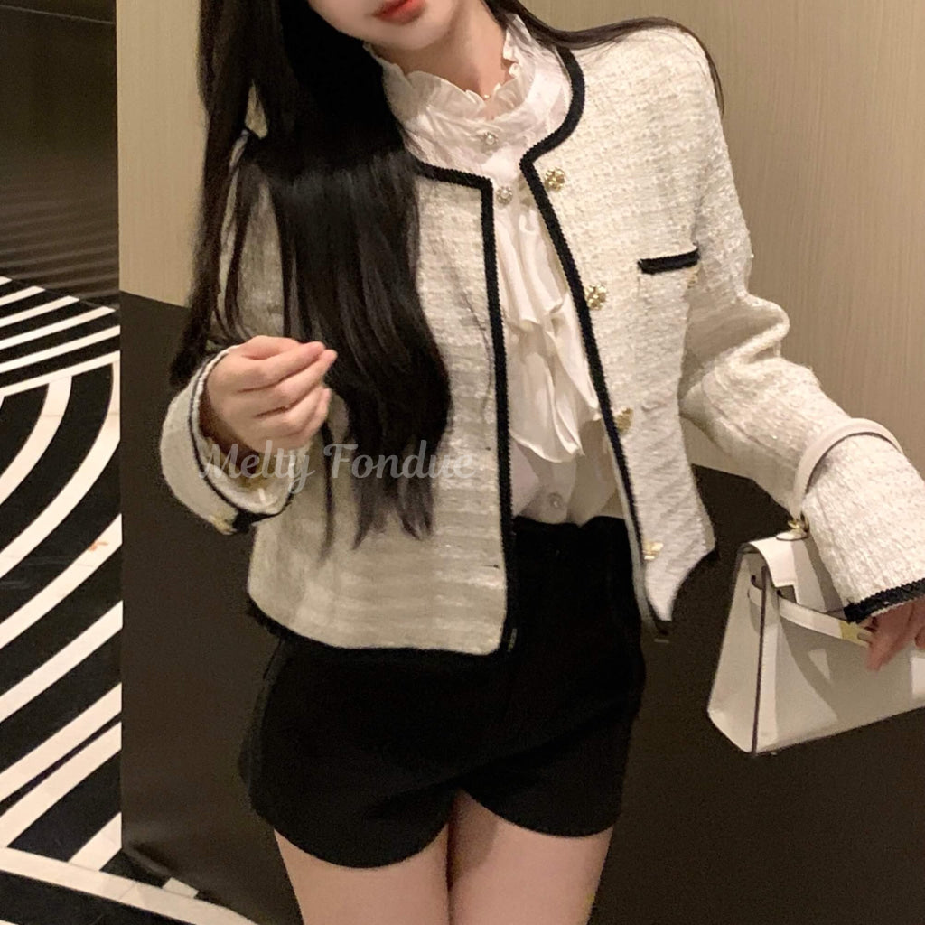 大人な私の煌めきアウター（全３色）