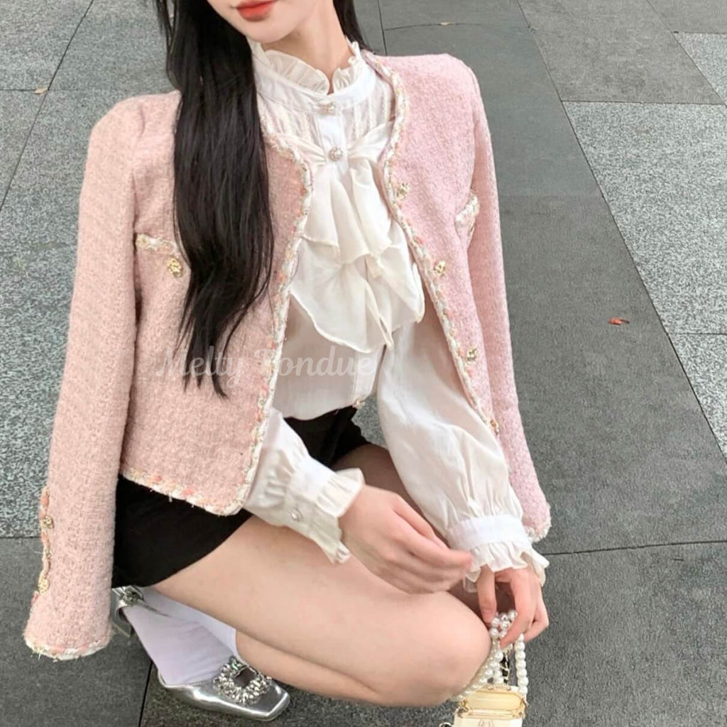 大人な私の煌めきアウター（全３色）