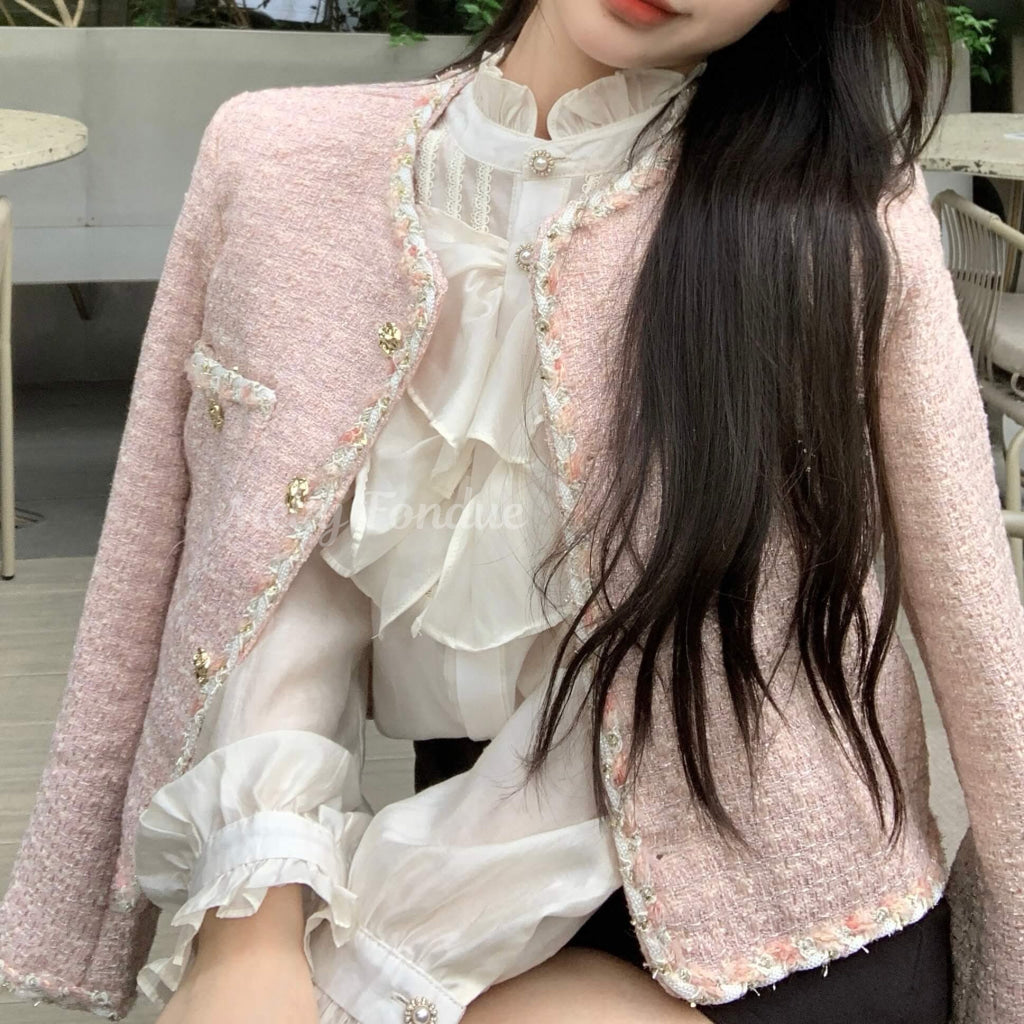 大人な私の煌めきアウター（全３色）