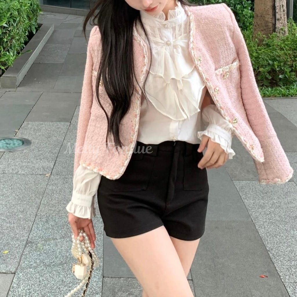 大人な私の煌めきアウター（全３色）