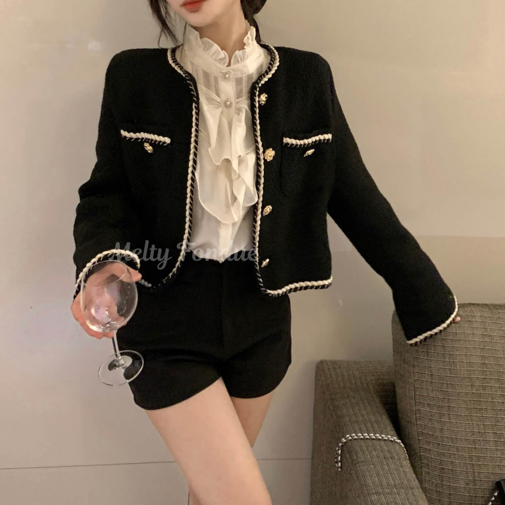 大人な私の煌めきアウター（全３色）