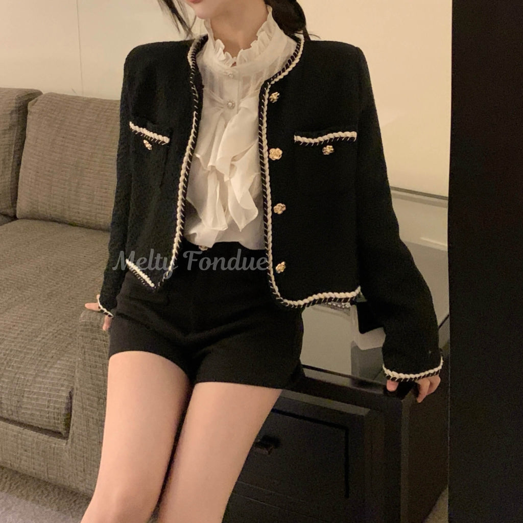 大人な私の煌めきアウター（全３色）