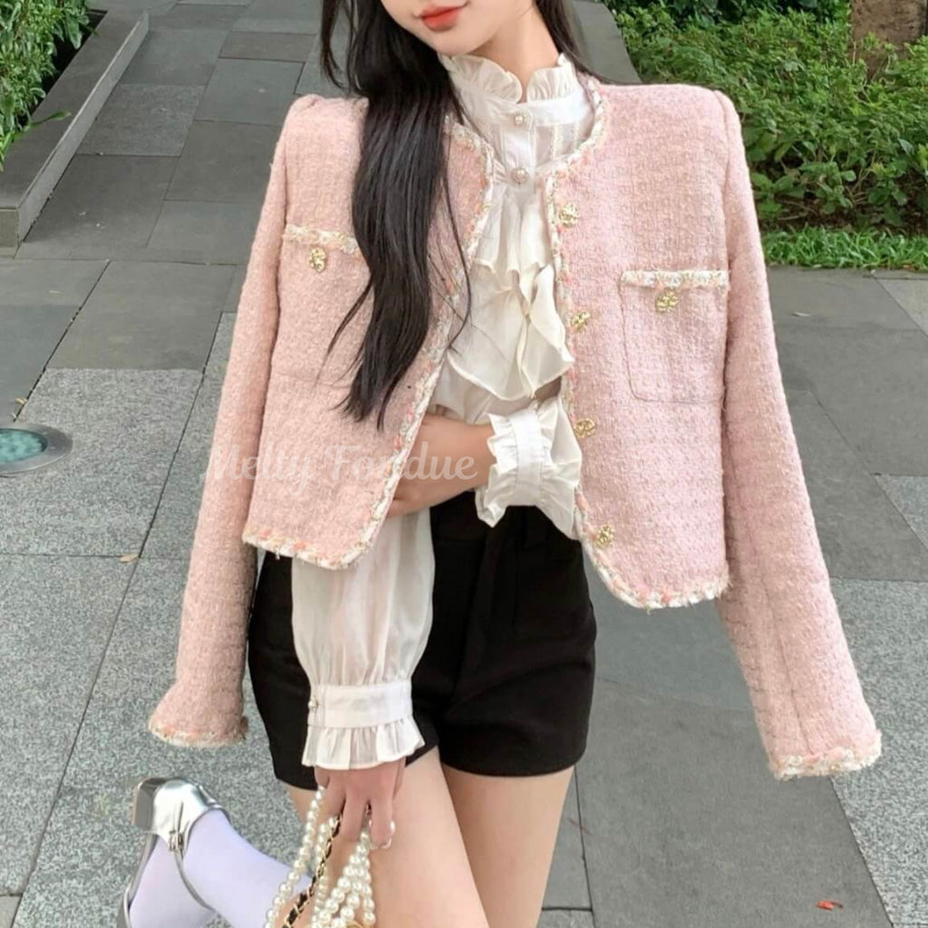 大人な私の煌めきアウター（全３色）