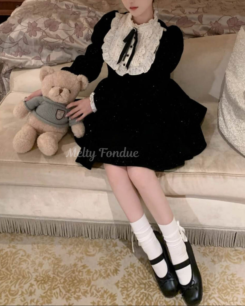 星降る夜のメヌエットワンピース