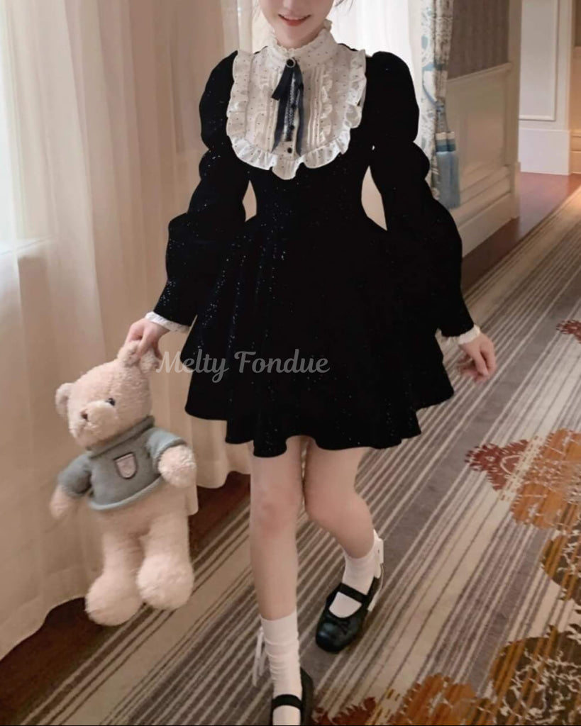 星降る夜のメヌエットワンピース