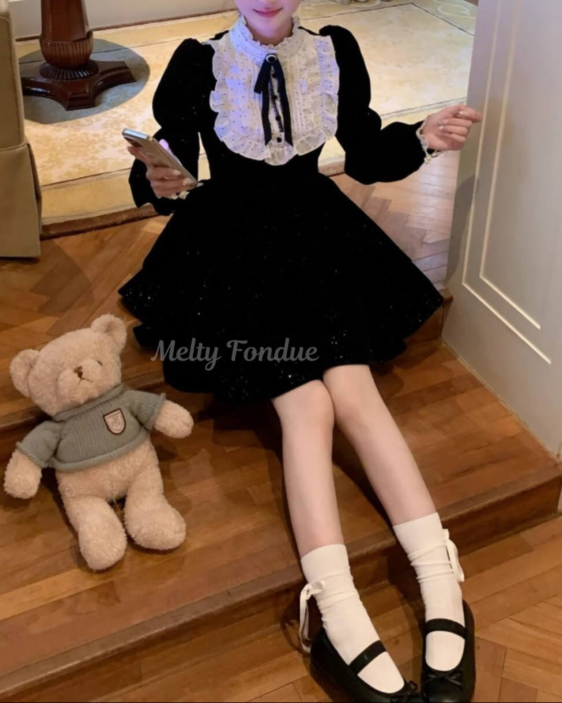 星降る夜のメヌエットワンピース