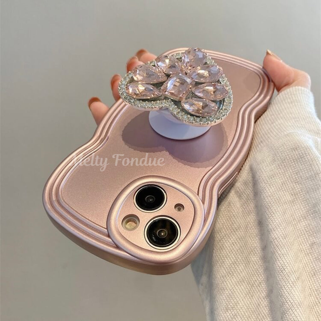 きらきらハートがときめくIphoneケース