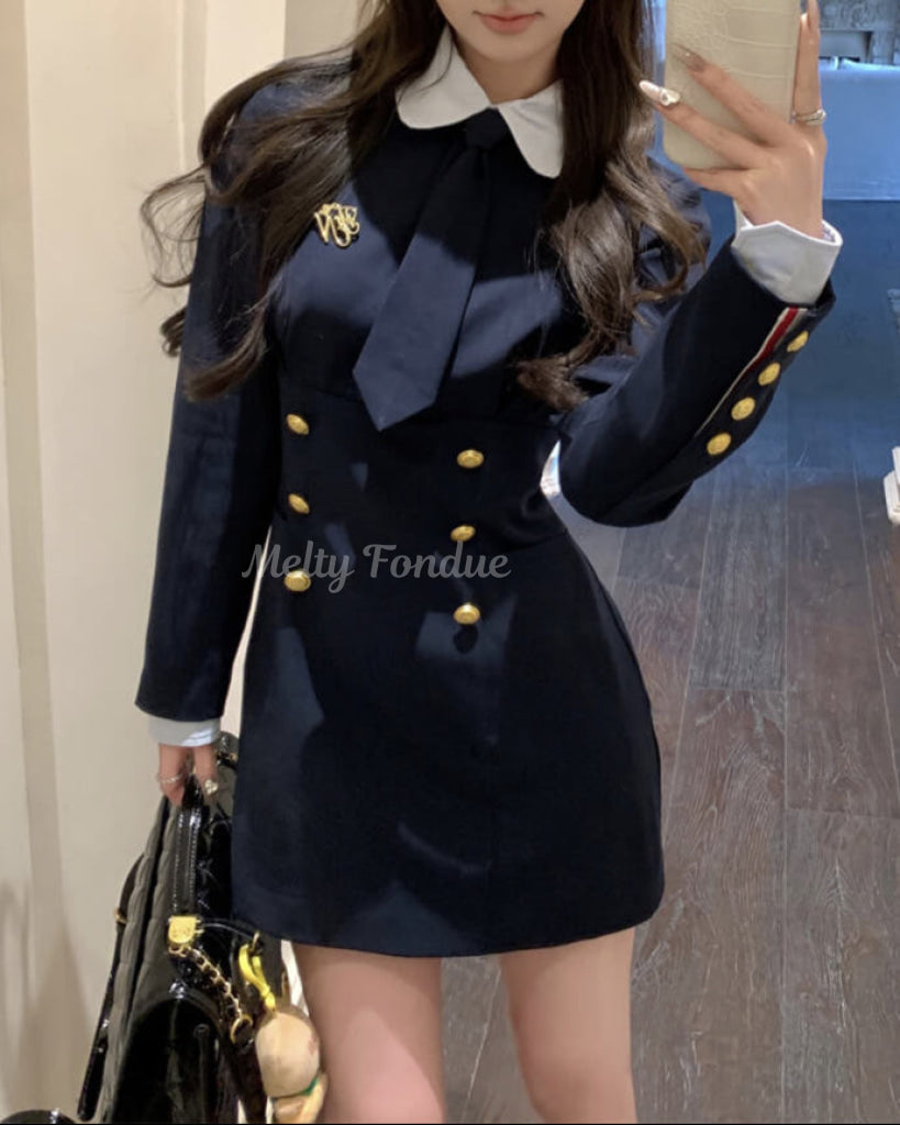 星降るアカデミーの制服ワンピース