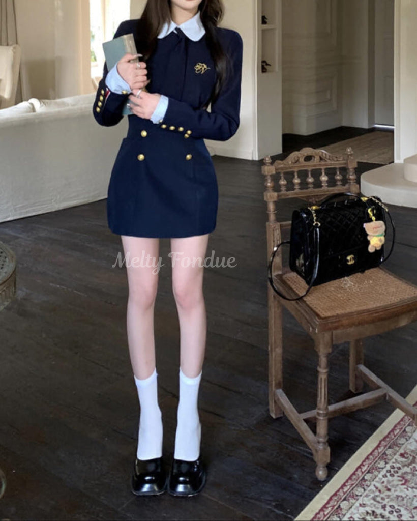 星降るアカデミーの制服ワンピース