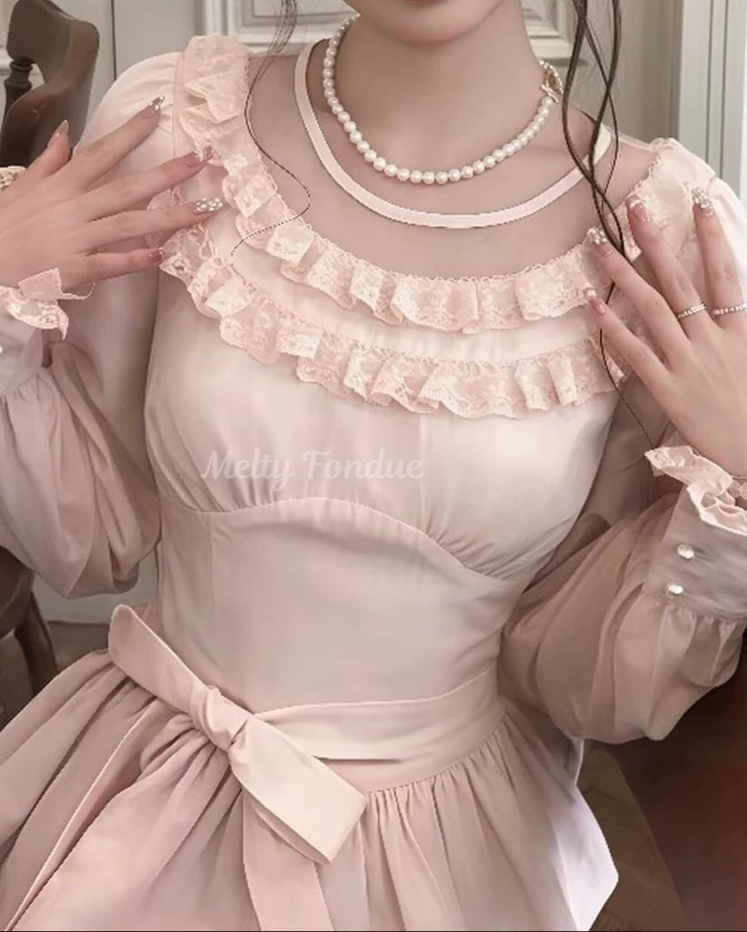 恋するリボンのプリンセスブラウス