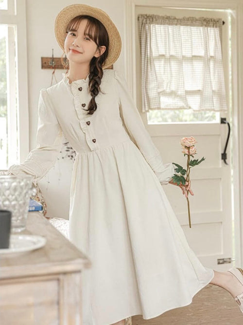 【毎日着たくなる、軽やかな一枚】甘い想いを伝えるワンピース