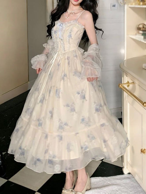 夢叶える少女のドレスワンピース