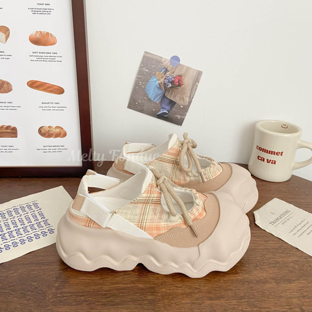 お空のもくもく雲シューズ（全3色）