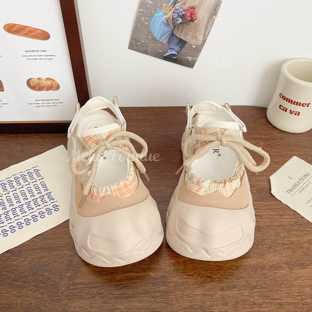 お空のもくもく雲シューズ（全3色）