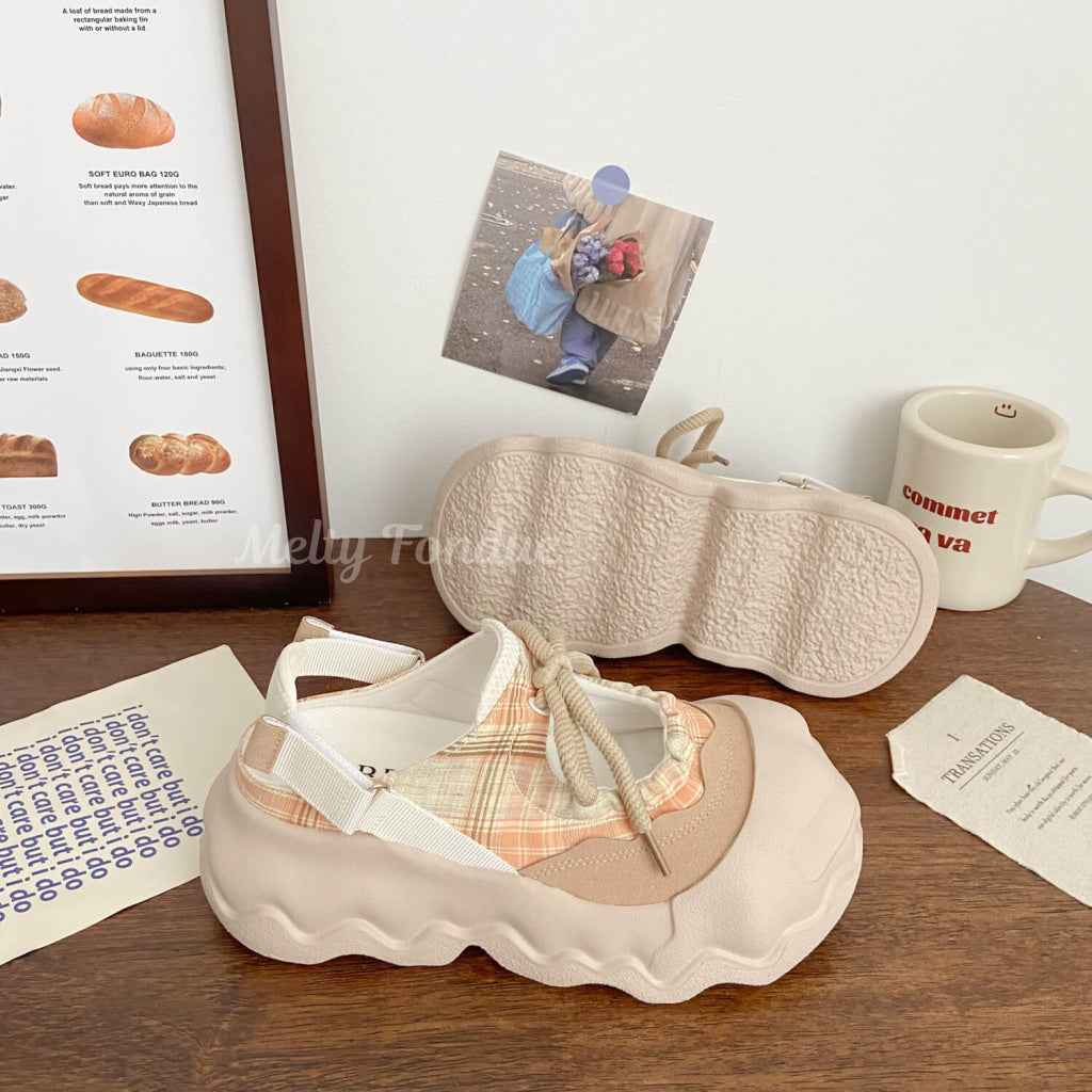 お空のもくもく雲シューズ（全3色）