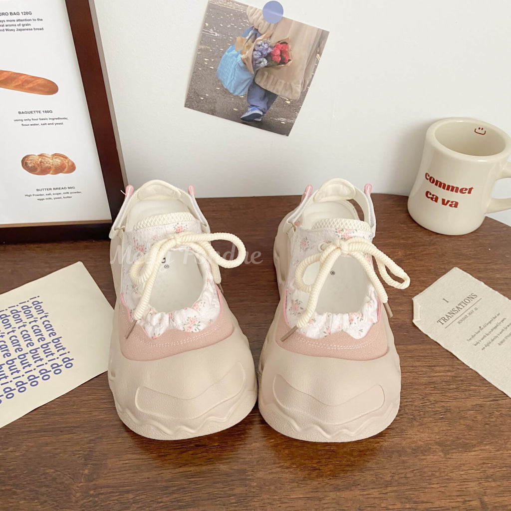 お空のもくもく雲シューズ（全3色）