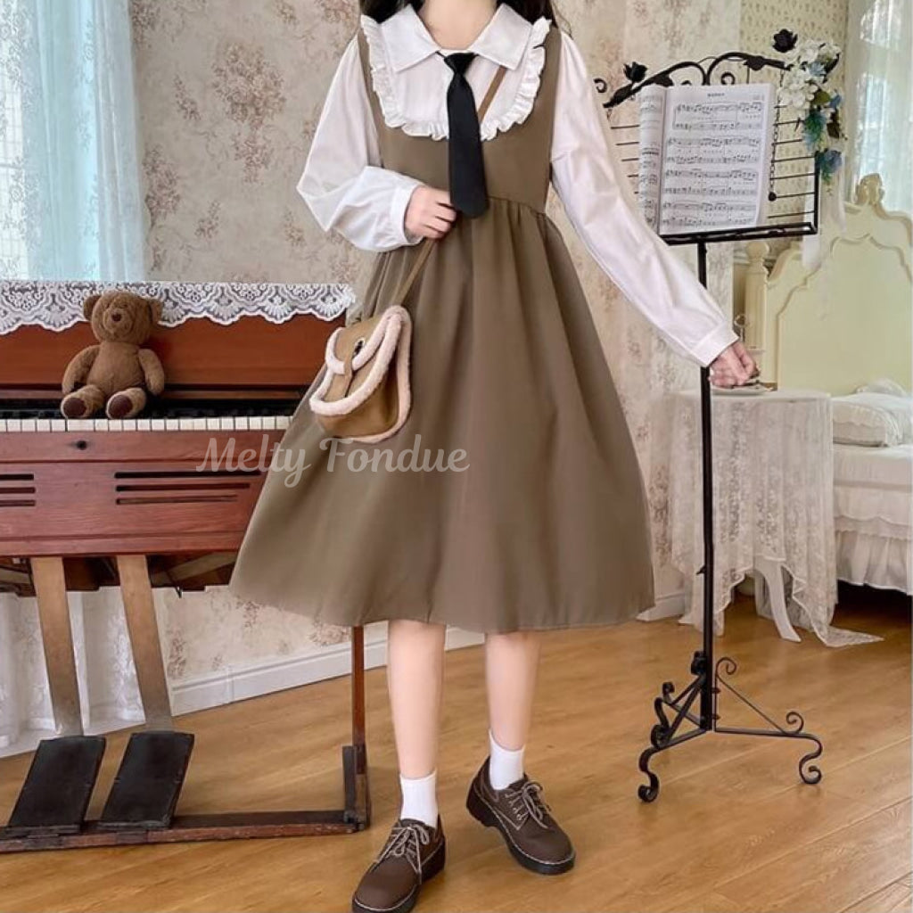 秘密の夢を見るワンピース（全3色）