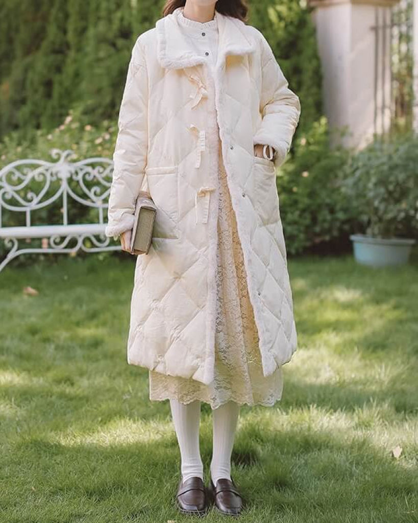 ふわり風に揺れるお姫さまの休日アウター