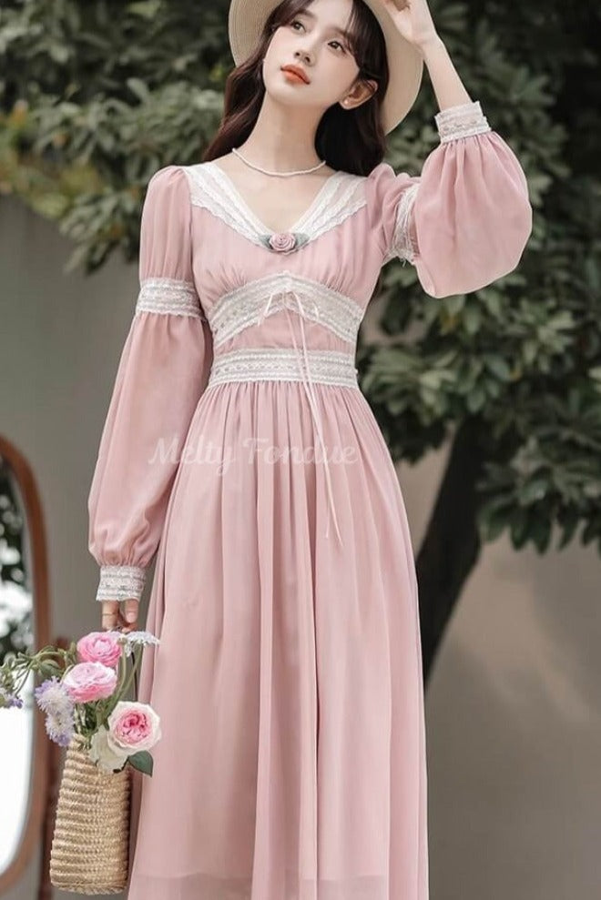 公式】薔薇に隠された秘密ワンピース - プリンセスガーリーファッション専門通販Melty Fondue