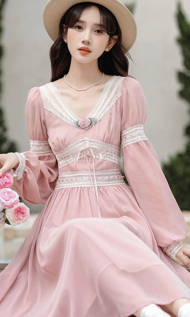 【公式】薔薇に隠された秘密ワンピース - プリンセスガーリーファッション専門通販Melty Fondue