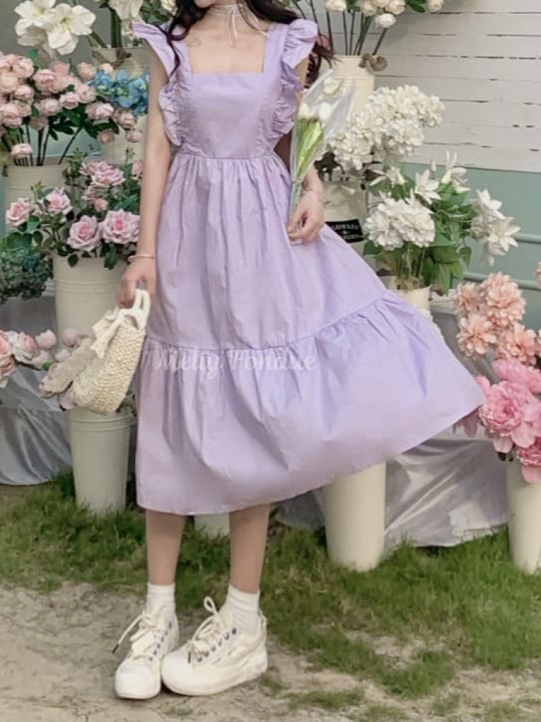 公式】ラベンダー畑の少女のワンピース - プリンセスガーリー