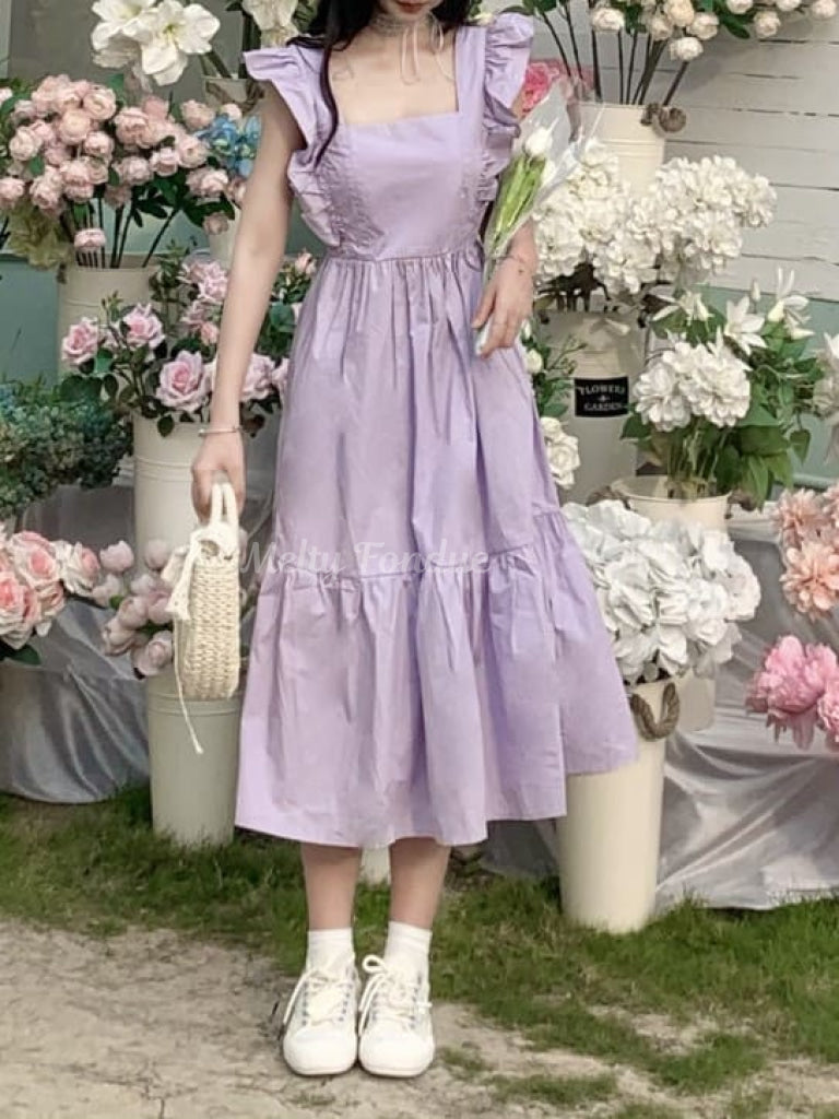 公式】ラベンダー畑の少女のワンピース - プリンセスガーリー