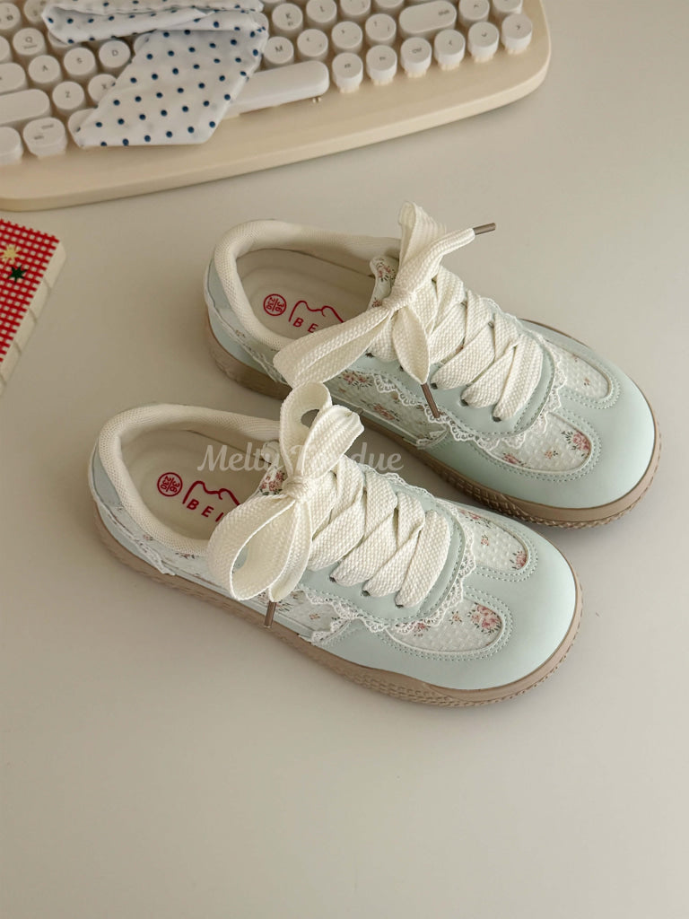 おとぎの森のお花畑シューズ（全3色）