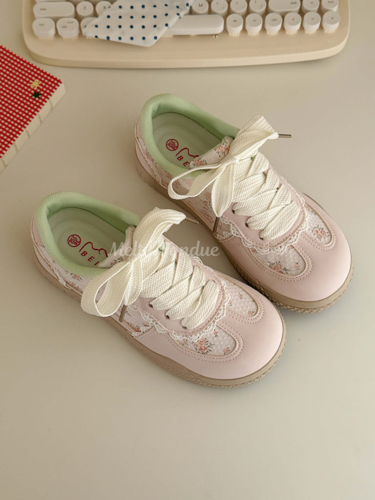 おとぎの森のお花畑シューズ（全3色）