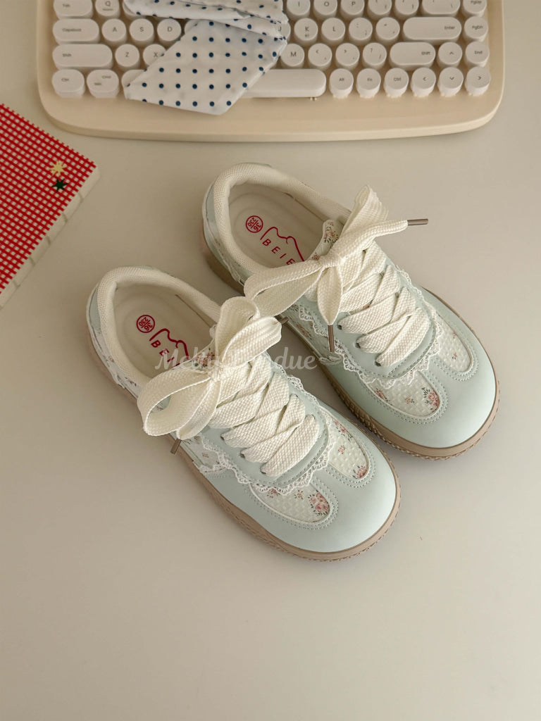 おとぎの森のお花畑シューズ（全3色）