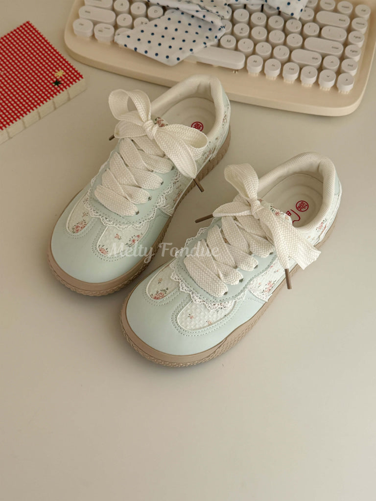 おとぎの森のお花畑シューズ（全3色）