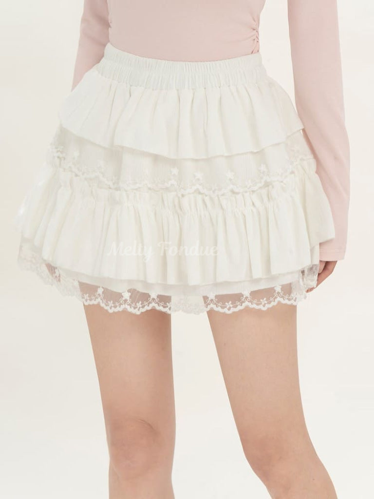 ふんわり柔らか天使のスカート（全3色）