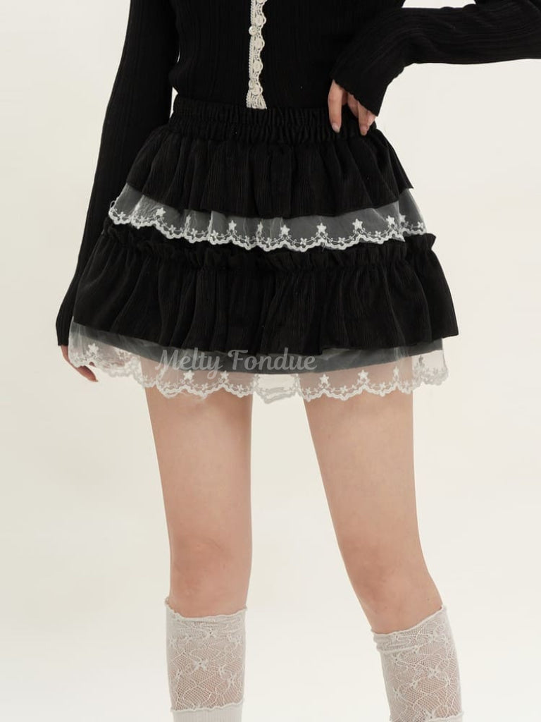 ふんわり柔らか天使のスカート（全3色）