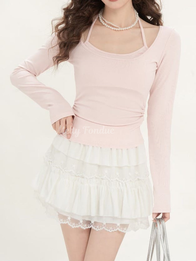 ふんわり柔らか天使のスカート（全3色）