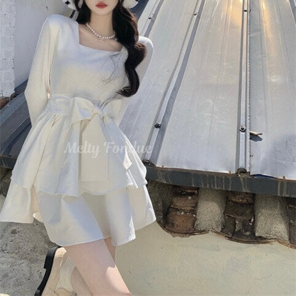 夢に見た晩餐会ワンピース（全２色）