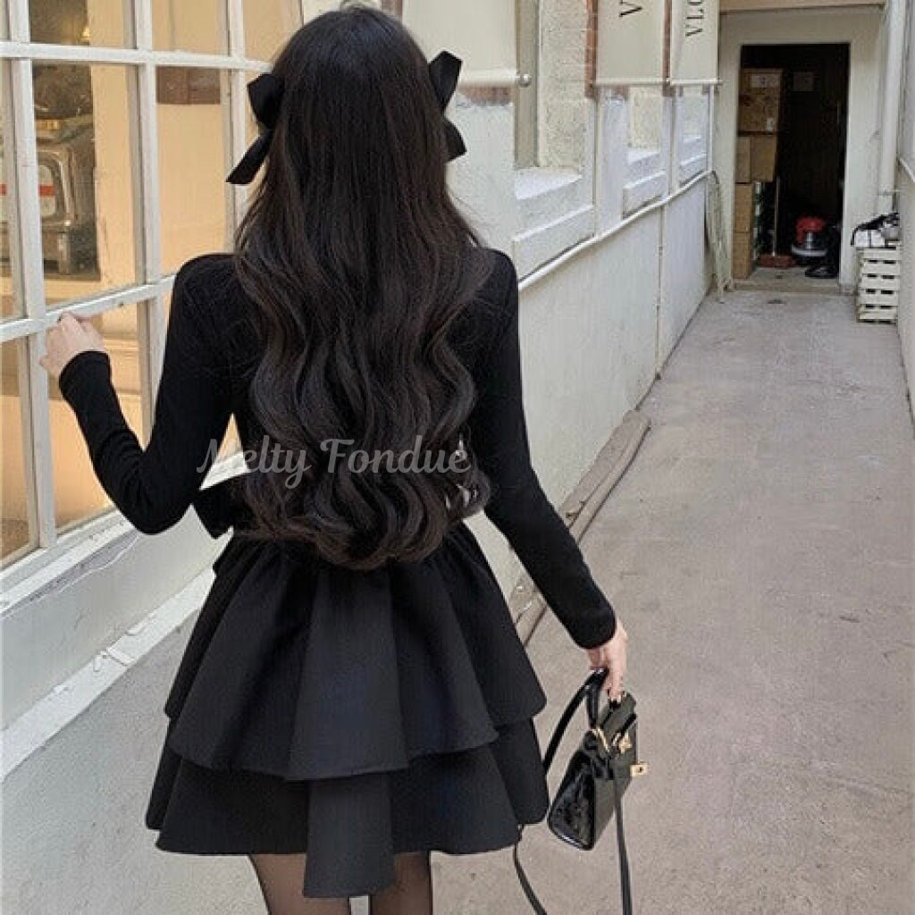 夢に見た晩餐会ワンピース（全２色）