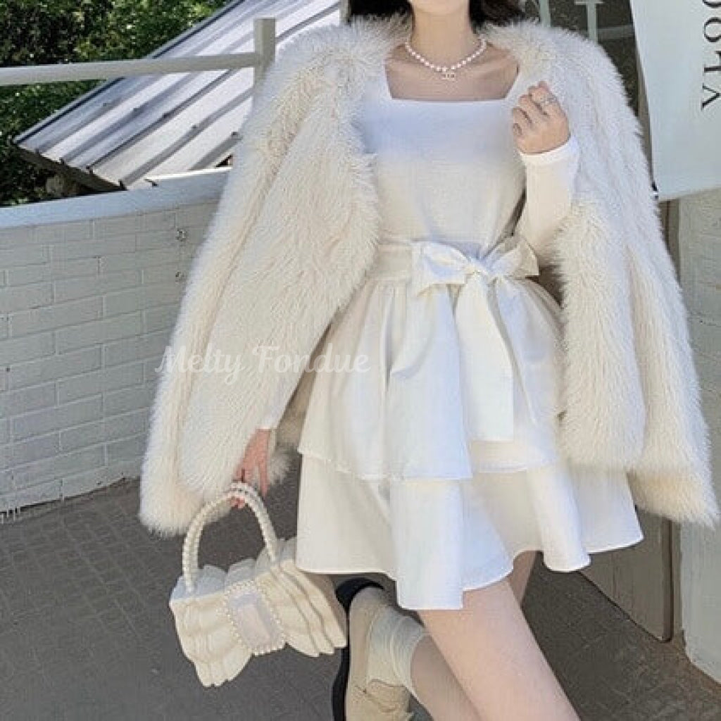 夢に見た晩餐会ワンピース（全２色）