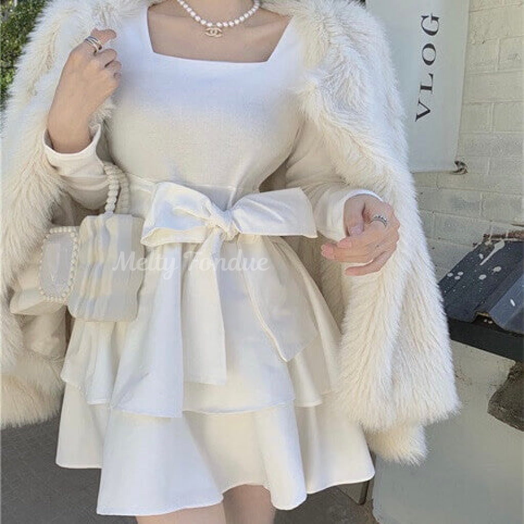 夢に見た晩餐会ワンピース（全２色）