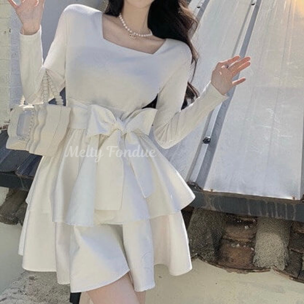 夢に見た晩餐会ワンピース（全２色）