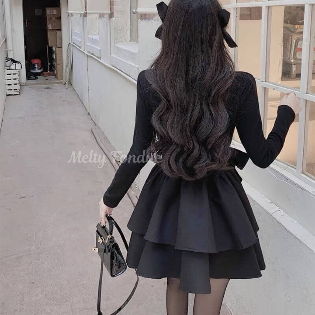 夢に見た晩餐会ワンピース（全２色）