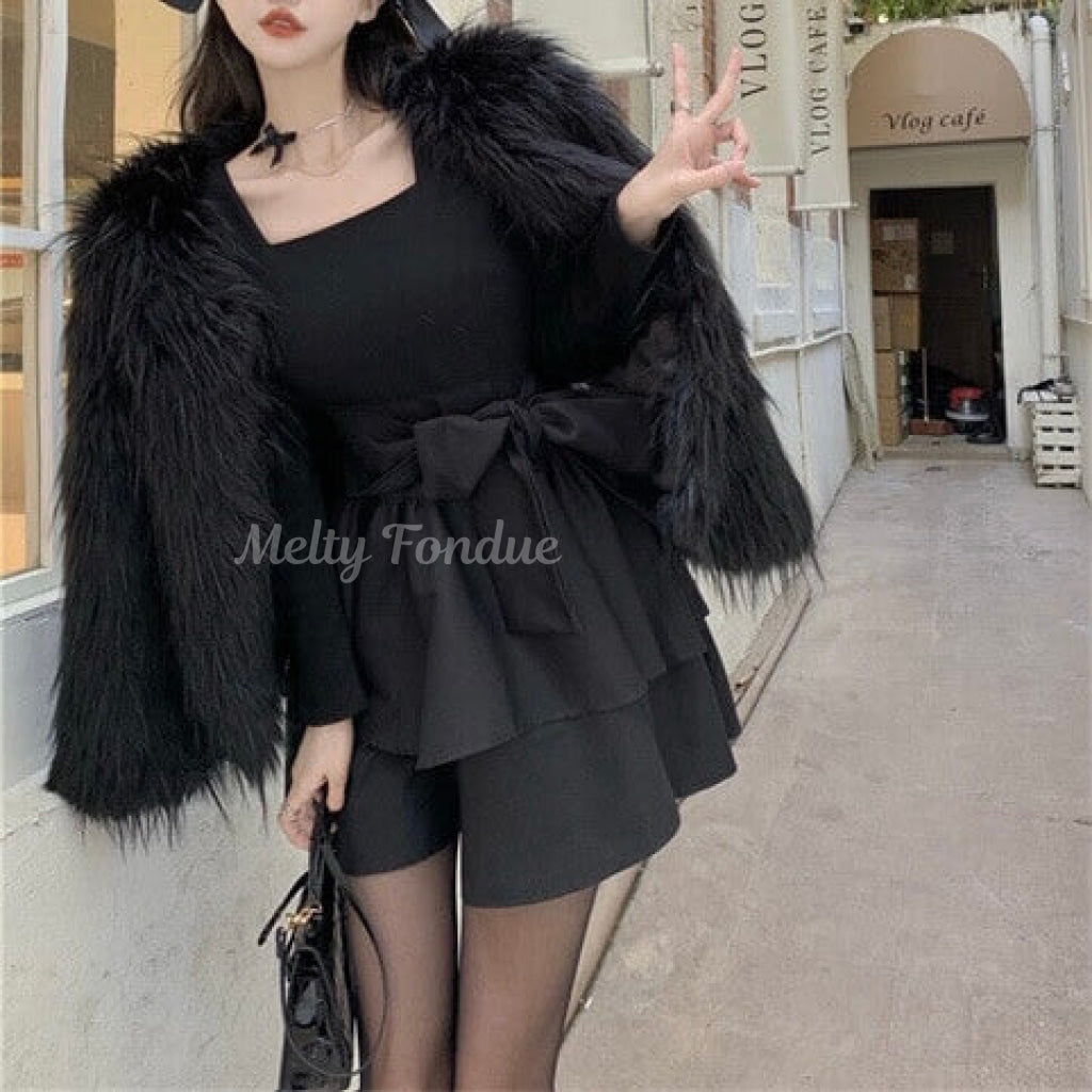 夢に見た晩餐会ワンピース（全２色）