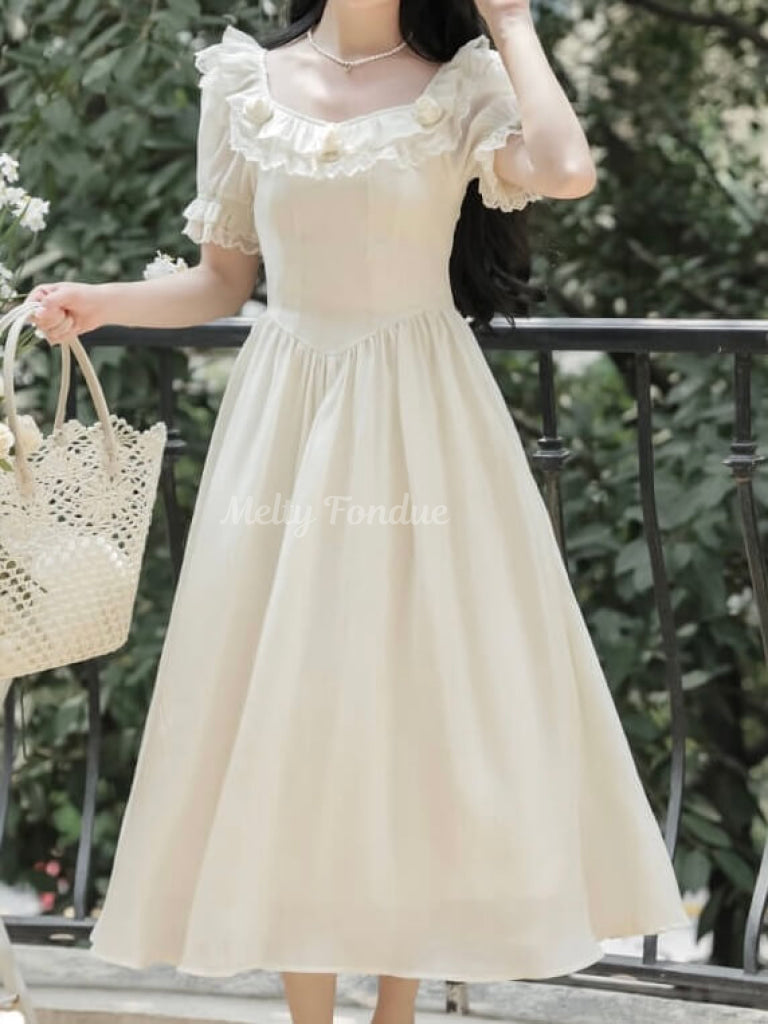 公式】三本の薔薇の雫ワンピース - プリンセスガーリーファッション