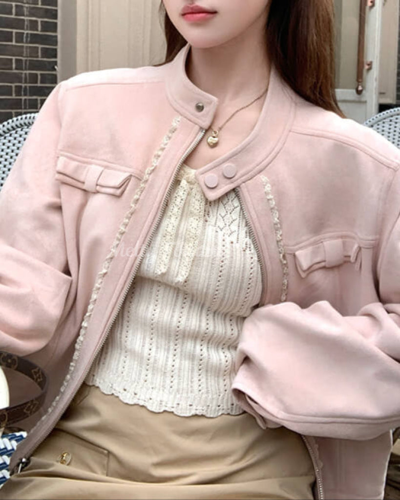 ふんわり綿あめのロマンティックジャケット