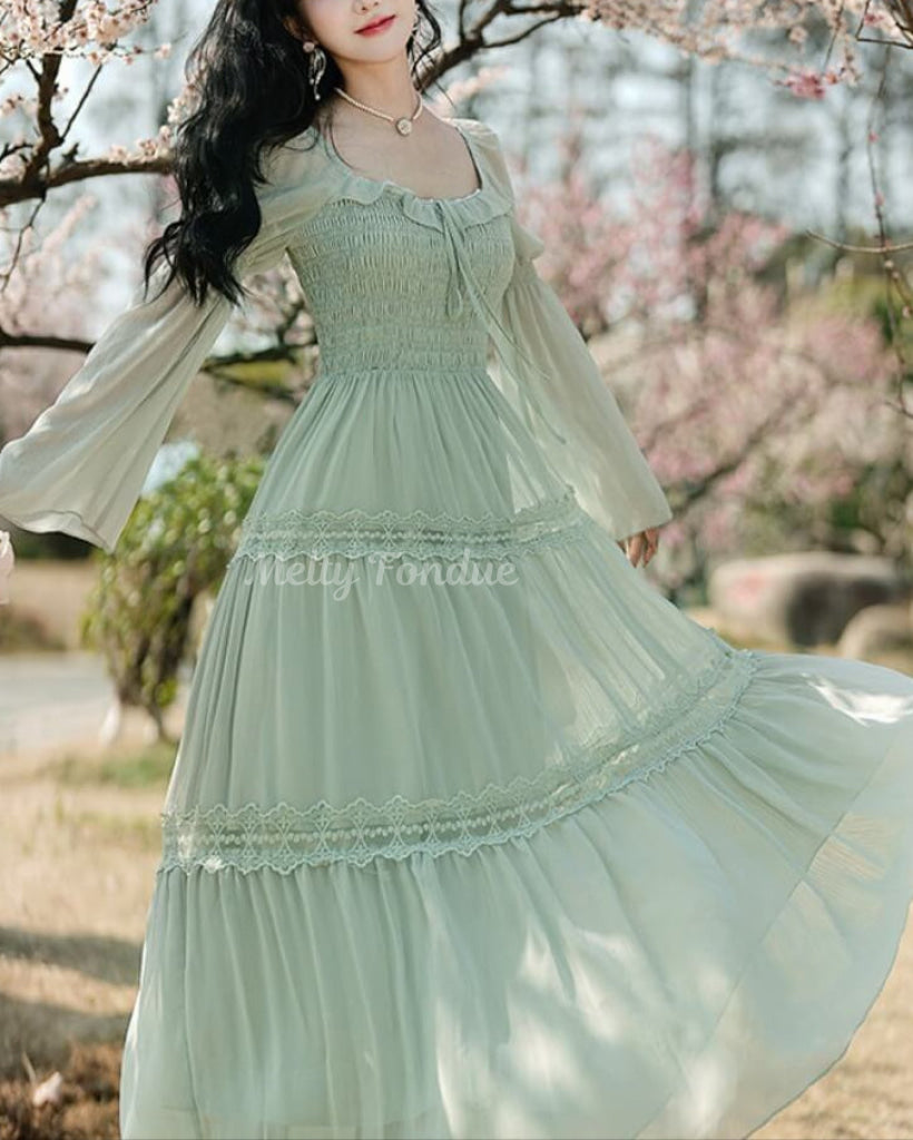 公式】森の記憶を紡ぐクラシカルワンピース -プリンセスガーリー